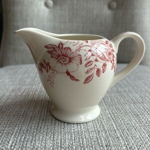 Churchill England Pink Peony Creamer